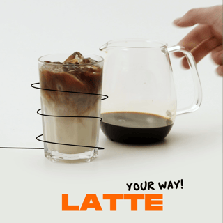 visual cold brew iced latte